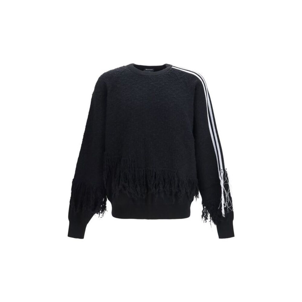 Y-3 Black Wool Oves Aries Men's Sweatshirt